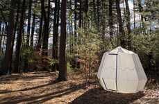 Inflatable Origami Shelters