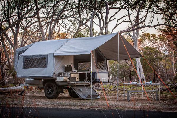 Family Sized Camping Trailers : Kerfton Camper Trailer