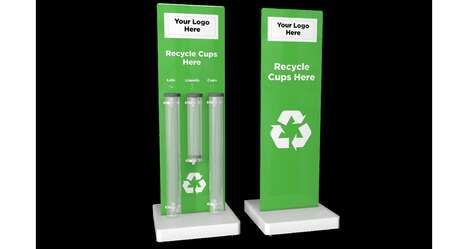 Coffee Cup Recycling Bins