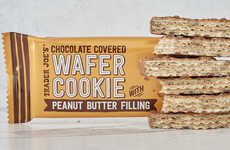 Peanut Butter-Tilled Wafers