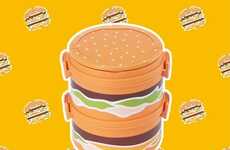 Burger-Shaped Lunchboxes