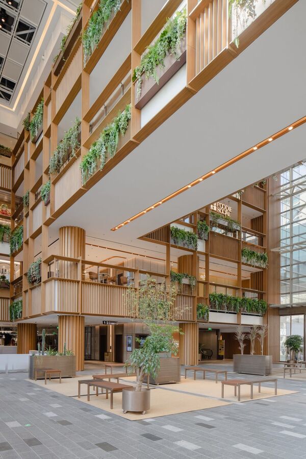 Plant-Filled Shopping Malls Image 2