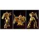 Solid Gold Robot Statues Image 2