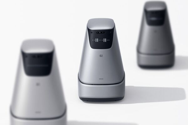 Minimalistic Delivery Service Robots Image 2
