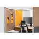 Retractable Privacy Divider Cubicles Image 4