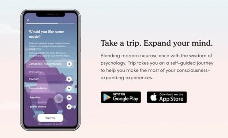 Self-Guided Consciousness-Expanding Apps