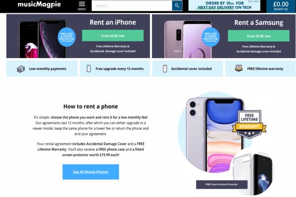 Affordable Smartphone Rentals