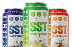Non-Alcoholic Energy Seltzers