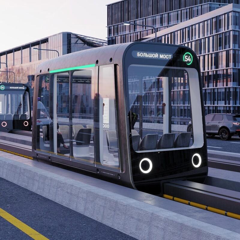 Autonomous Monorail Pods