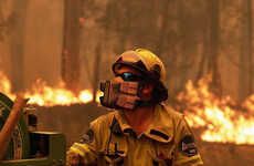 Futuristic Firefighter Face Masks