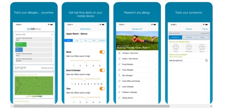 Personalized Allergy Alert Apps