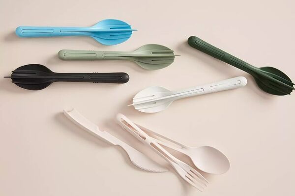 Nesting Eco Cutlery Sets : Reusable Travel Flatware