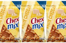 Textural Cheddar Snack Mixes