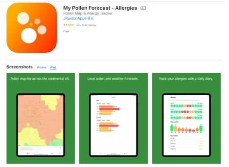 Symptom-Tracking Allergy Apps