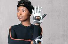 Finger-Tracking VR Controller Gloves
