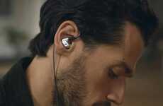 Milled Aluminum Earphones