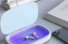 Qi-Enabled Smartphone Sanitizers