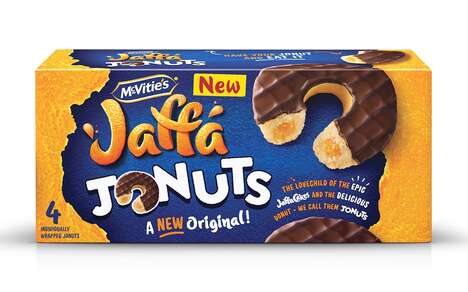 Prepackaged Hybrid Donut Snacks