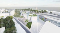Futuristic Geometric-Themed Museums Image 2
