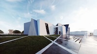 Futuristic Geometric-Themed Museums Image 3