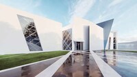 Futuristic Geometric-Themed Museums Image 4
