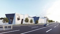 Futuristic Geometric-Themed Museums Image 8