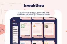 Curated Self-Care Resource Platforms