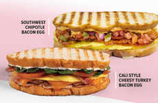 Savory Breakfast Panini Sandwiches
