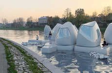 3D-Printed Low-Impact Floating Offices