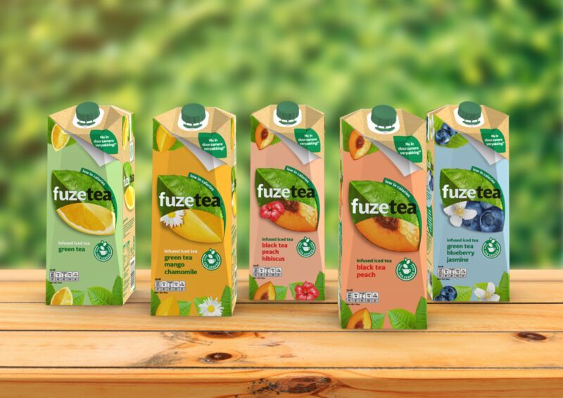 Eco-Friendly Iced Tea Cartons