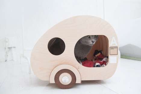 Pet-Sized Camping Trailer Houses
