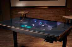 See-Through Gaming PC Desks