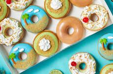 Tropically Inspired Donut Collections