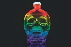 Pride-Honoring Vodka Skull Bottles