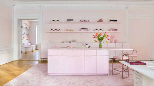 Playful Pastel Hair Salons