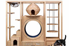 All-in-One Cat Care Houses