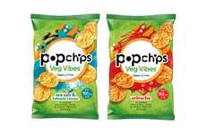 Popped Vegetable-Based Snacks