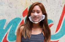See-Through Silicone Face Masks