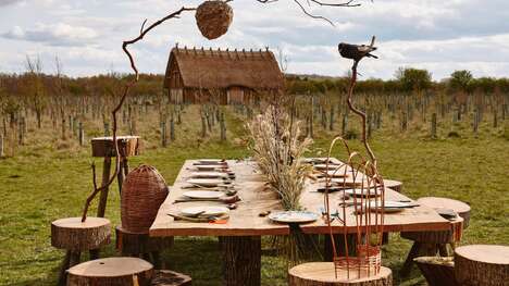 Eco-Awareness Banquet Tables