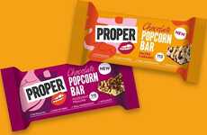 Chocolate Popcorn Bars