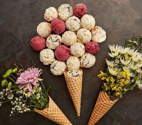 Floral Ice Cream Collections