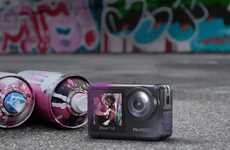 Dual-Screen Action Cameras