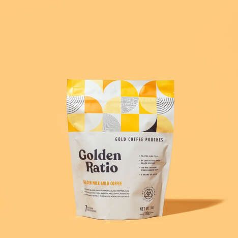 Turmeric-Infused Coffee Pouches