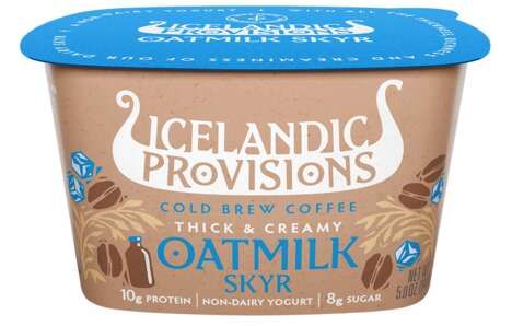 Icelandic-Style Oat Milk Yogurts