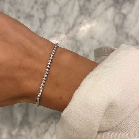 Elegantly Refined Diamond Bracelets