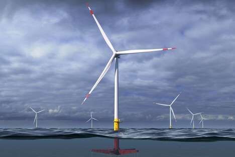 Floating Aquatic Wind Turbines