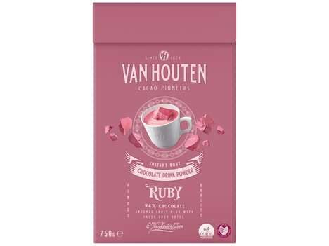 Pink Cocoa Drink Powders