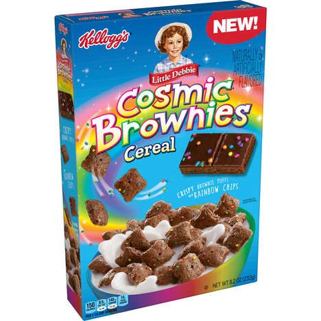 Rainbow Brownie Cereals