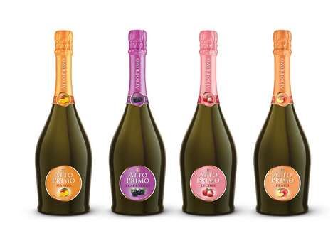 Fruity Low-Alcohol Sparkling Wines