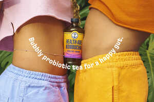 Gut-Boosting Beverage Campaigns